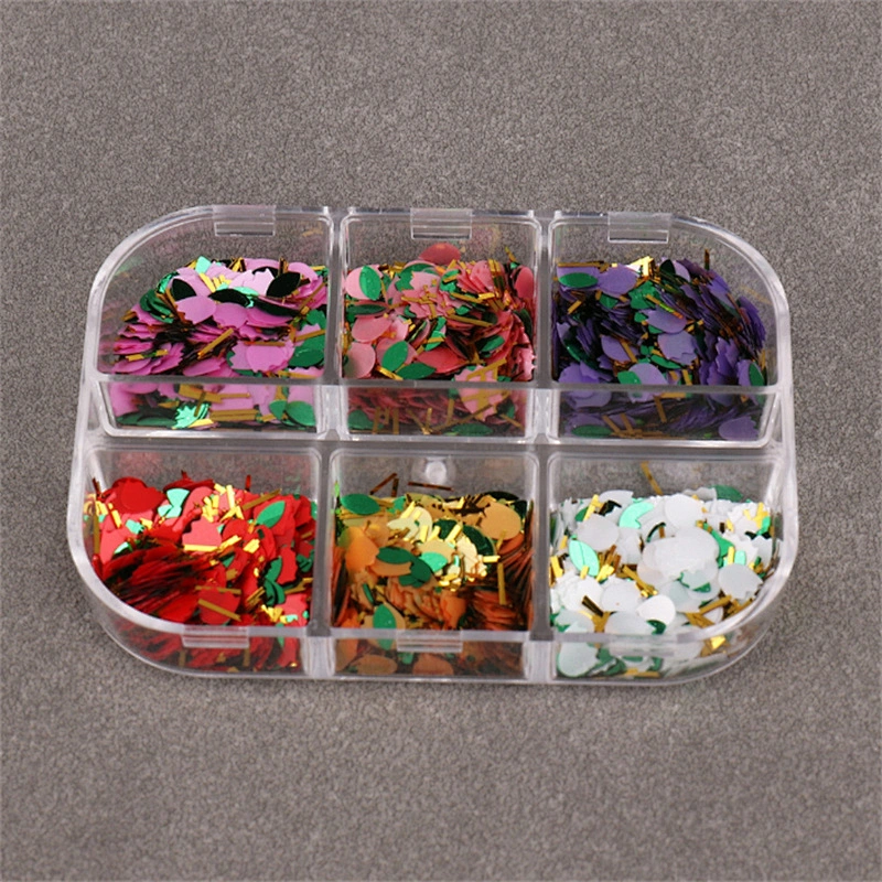 Tulip Nail Art Sequin